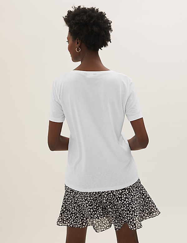 Love Slogan Crew Neck Relaxed T-Shirt
