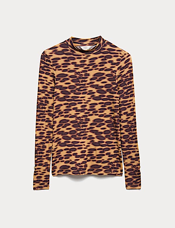 Animal Print Second Skin Top - BE