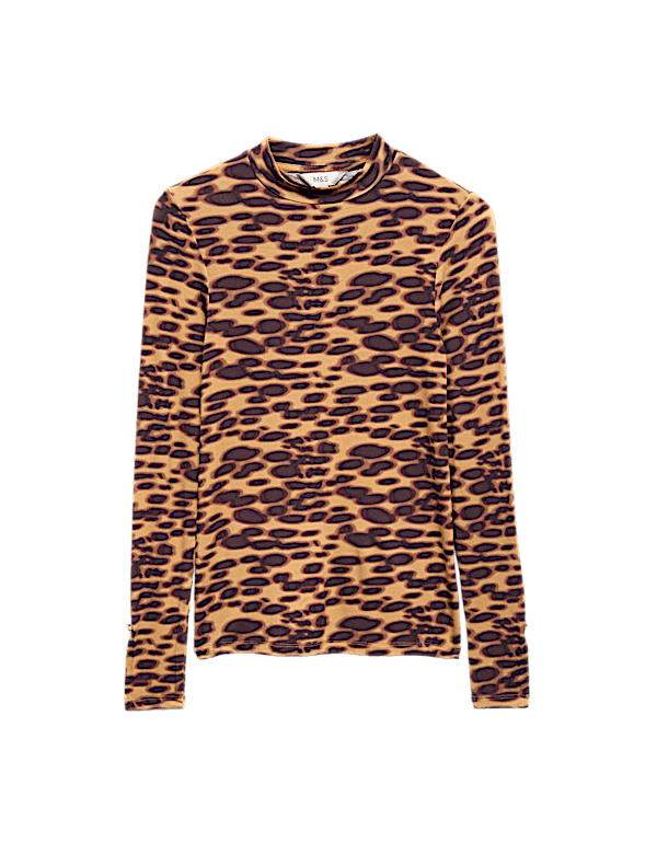 Animal Print Second Skin Top