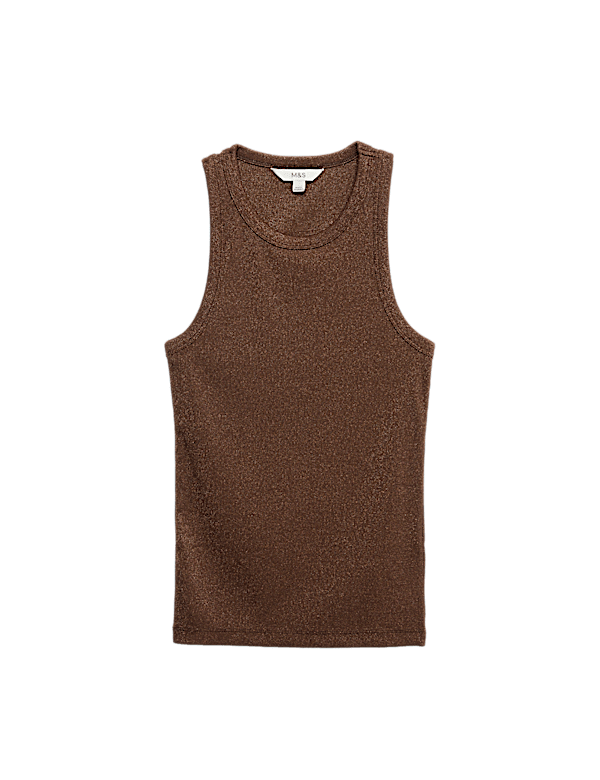 Cotton Rich Sparkly Vest