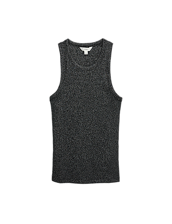 Cotton Rich Sparkly Vest