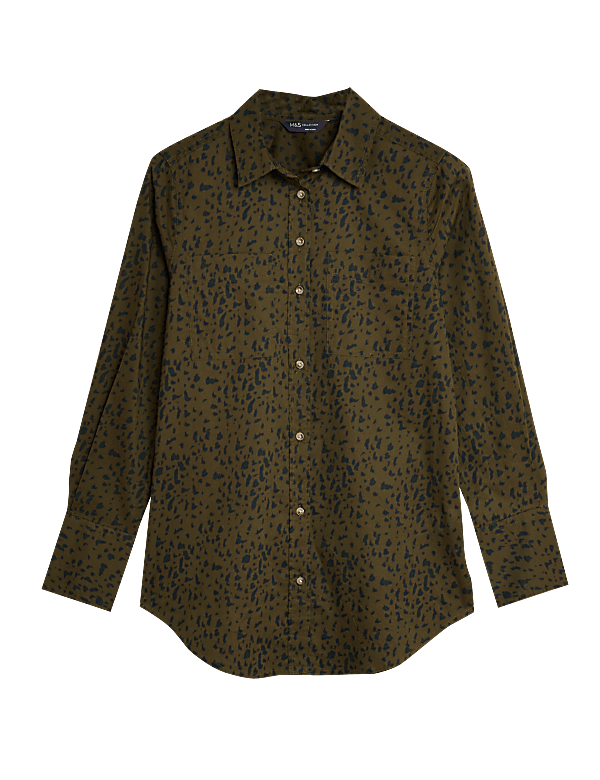 Pure Cotton Striped Regular Fit Shirt