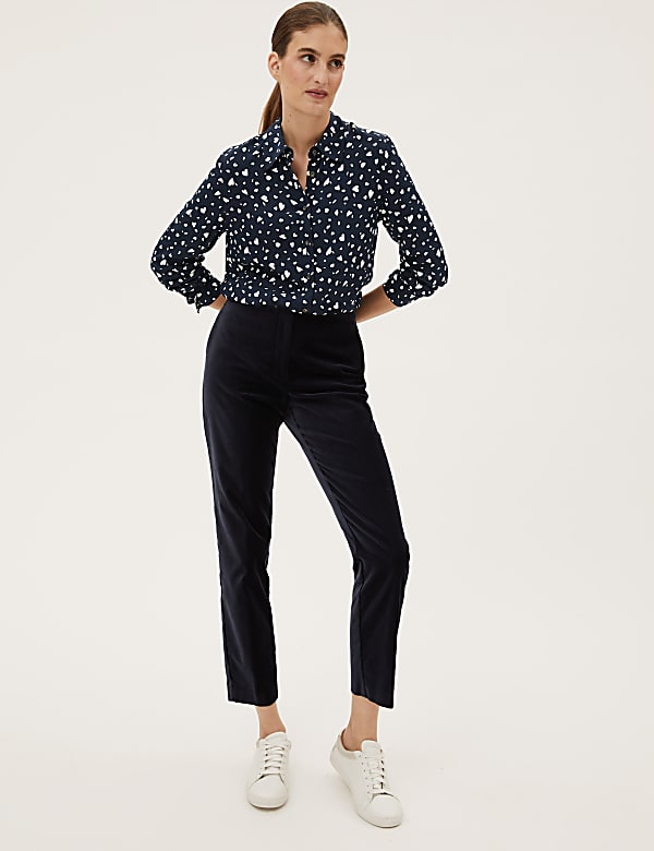 Printed Long Sleeve Shirt