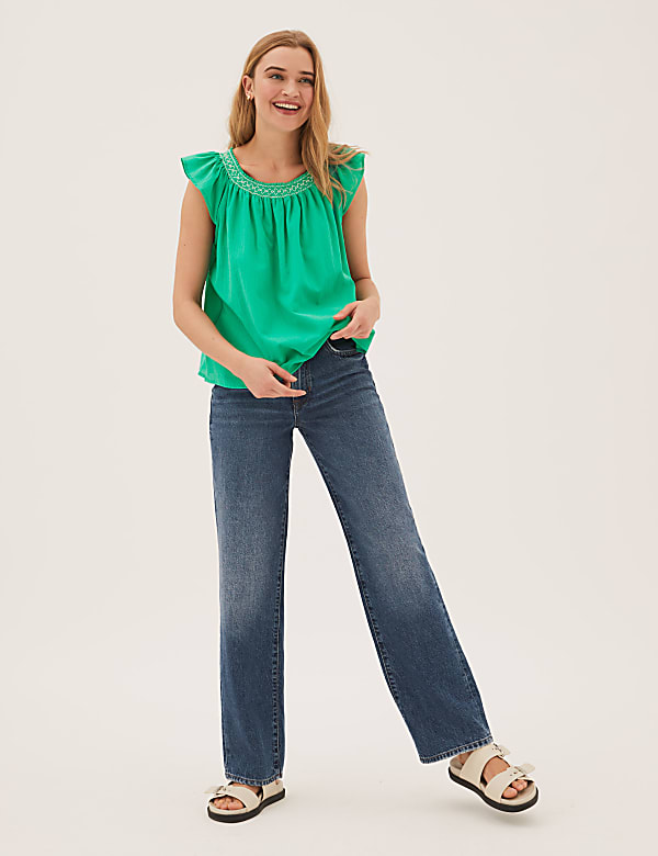 Pure Cotton Regular Fit Vest Top