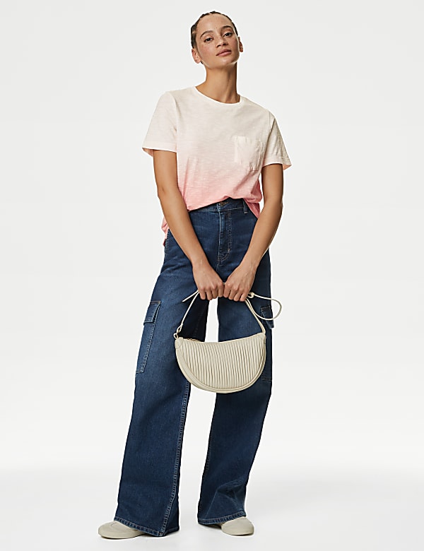 Pure Cotton Ombre T-Shirt