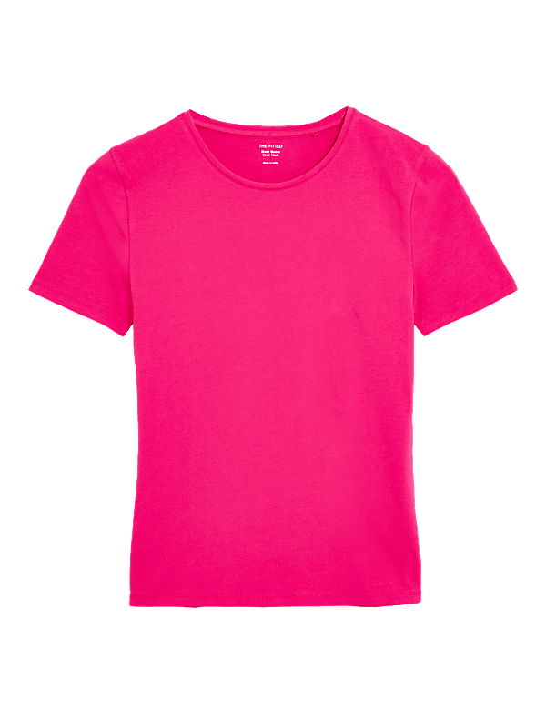 Cotton Rich Fitted T-Shirt
