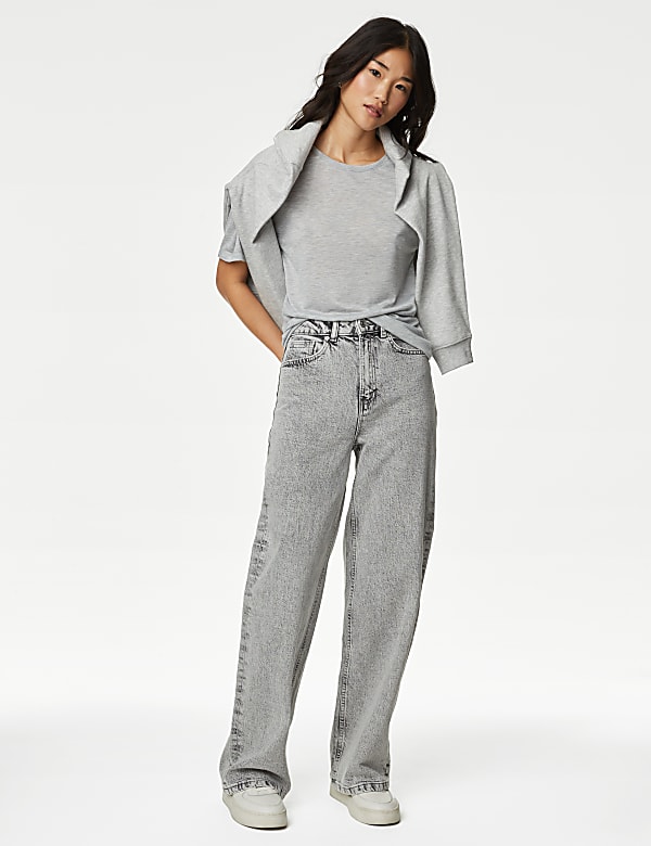 2pk Crew Neck Relaxed T-Shirts - US