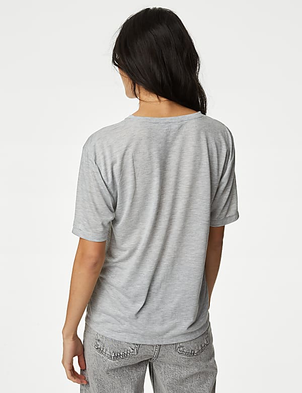 2pk Crew Neck Relaxed T-Shirts - US