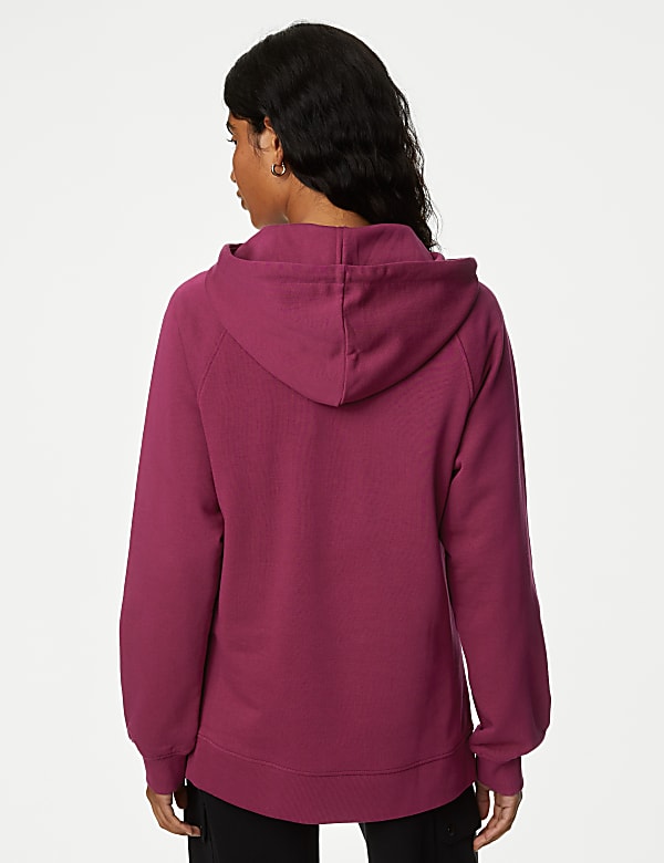 Pure Cotton Longline Hoodie