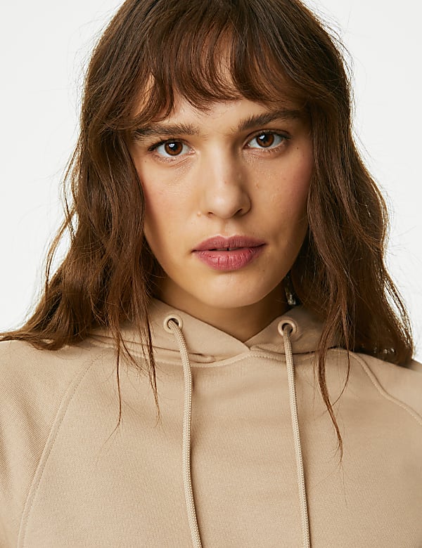 Pure Cotton Longline Hoodie