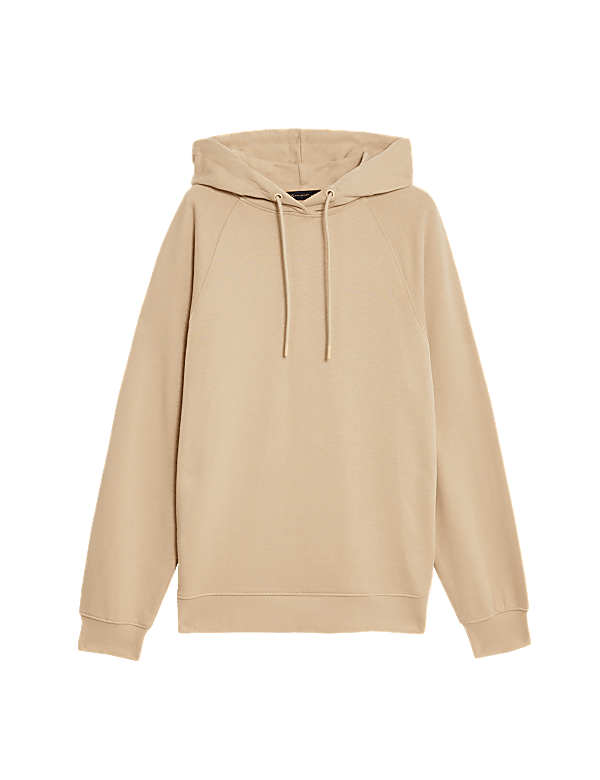 Buy Pure Cotton Longline Hoodie at Marks Spencer