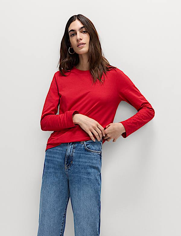 Pure Cotton Everyday Fit Top - GR