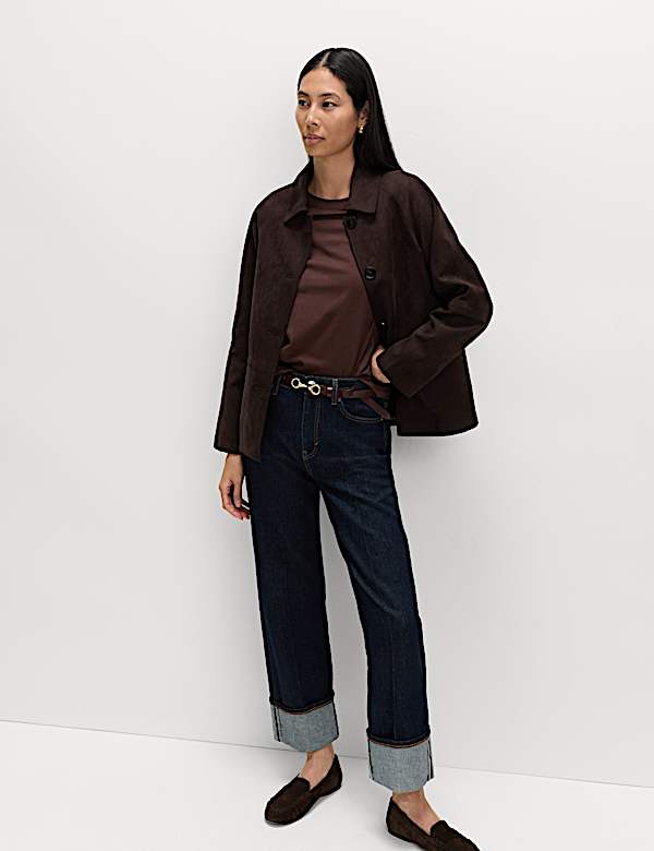 Top van puur katoen met dagelijkse pasvorm - BE