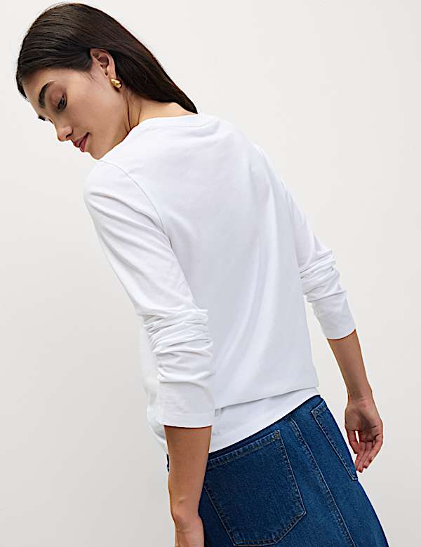 Pure Cotton Everyday Fit Top - US