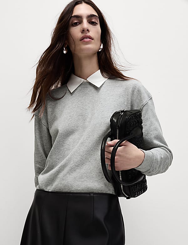 Cotton Rich Sweatshirt