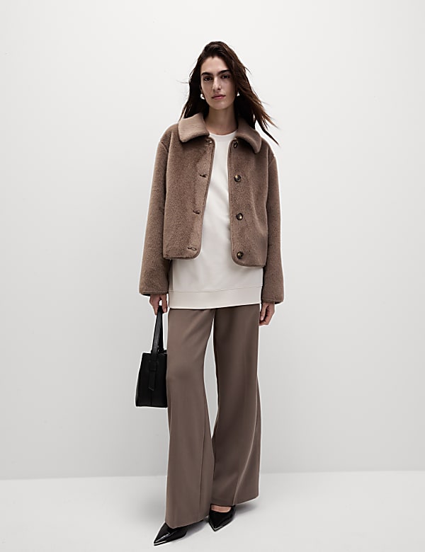Cotton Rich Oversized Longline Sweatshirt