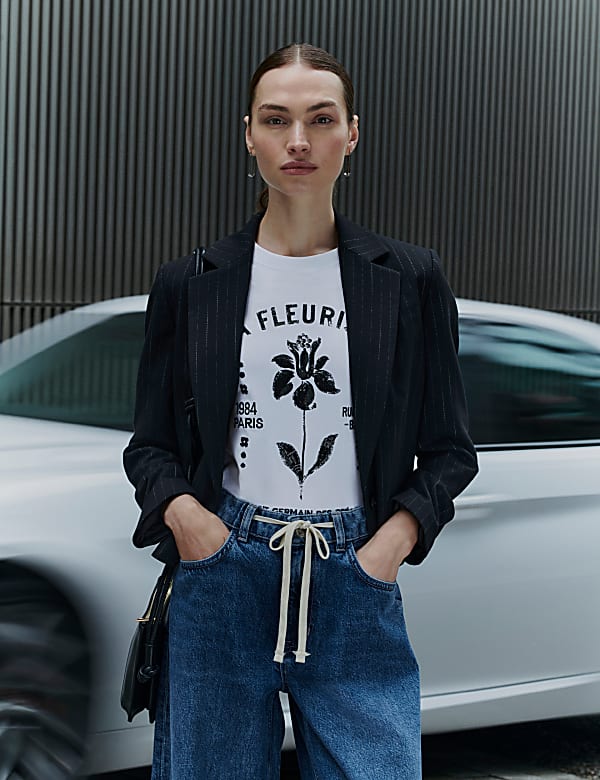 Pure Cotton Embellished T-Shirt - AU