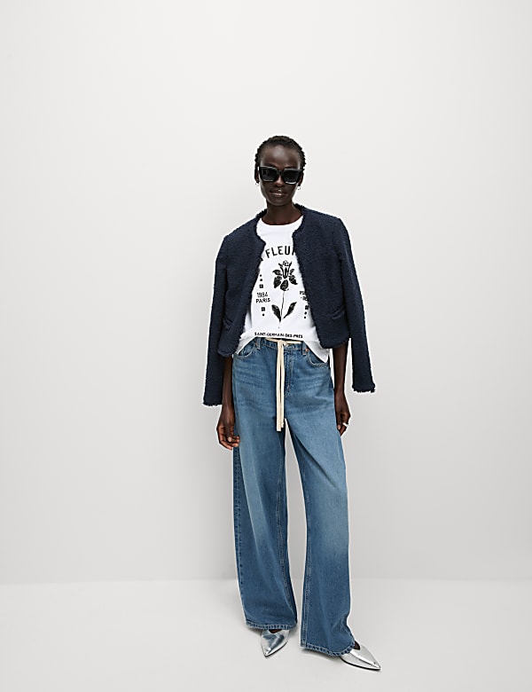 Pure Cotton Embellished T-Shirt