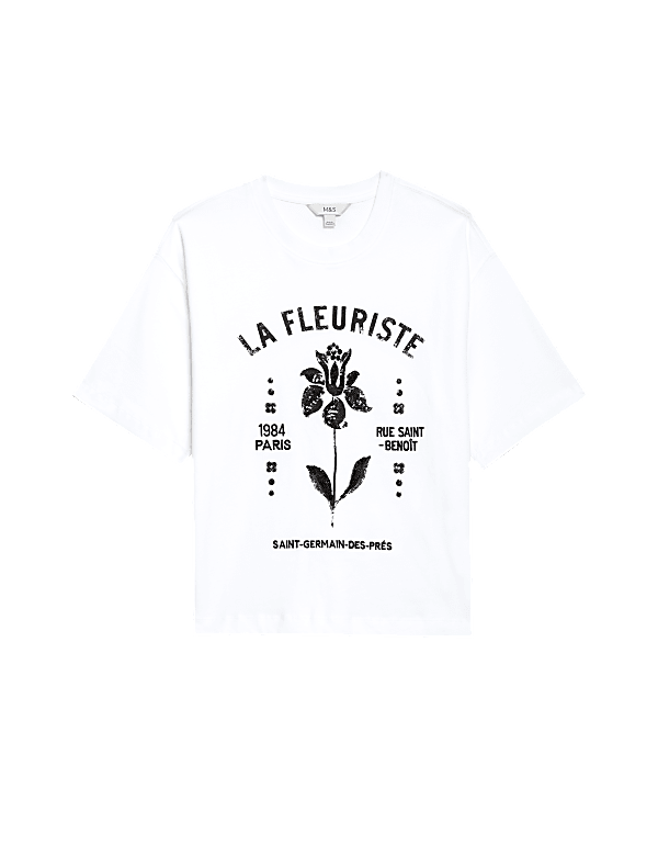 Pure Cotton Embellished T-Shirt