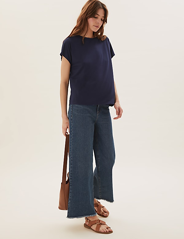 Crew Neck Short Sleeve T-Shirt