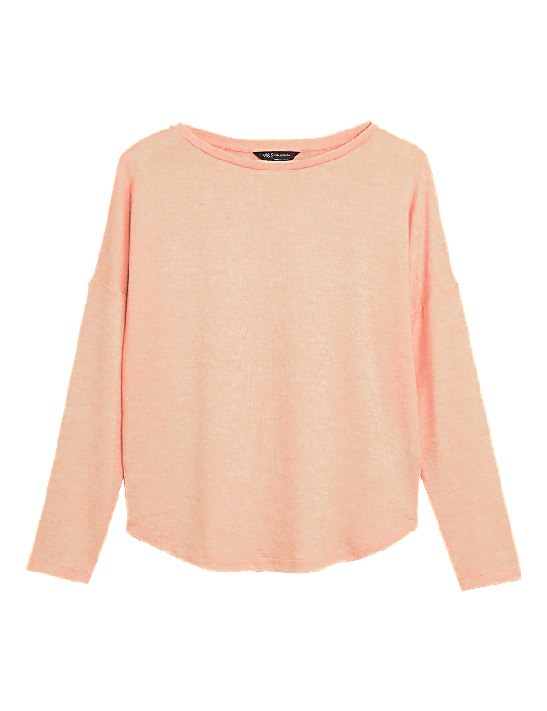 Soft Touch Straight Fit Long Sleeve Top