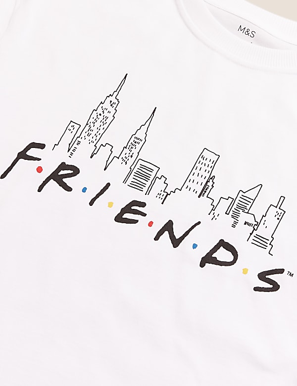 Pure Cotton Friends™ Slogan T-Shirt