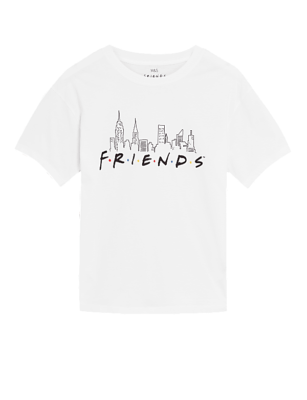 Pure Cotton Friends™ Slogan T-Shirt