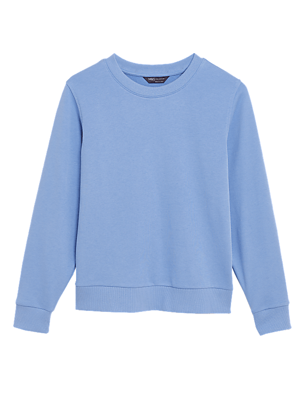 The Cotton Rich Crew Neck Sweatshirt