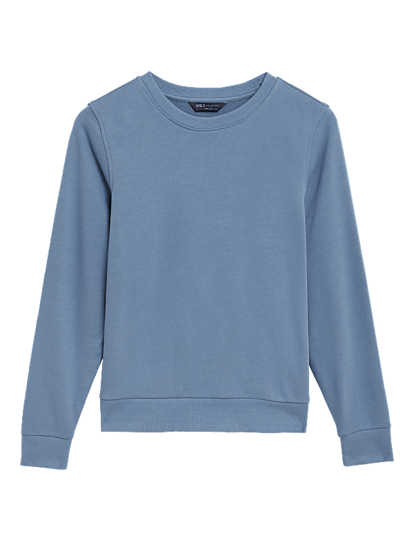 The Cotton Rich Crew Neck Sweatshirt