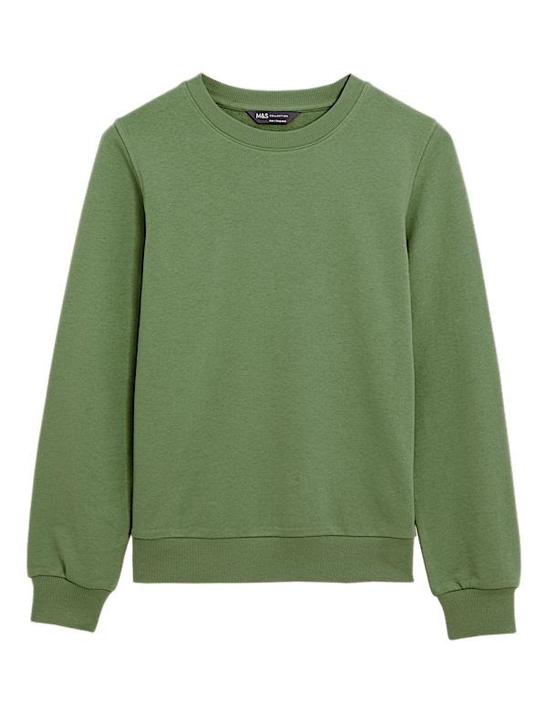 The Cotton Rich Crew Neck Sweatshirt