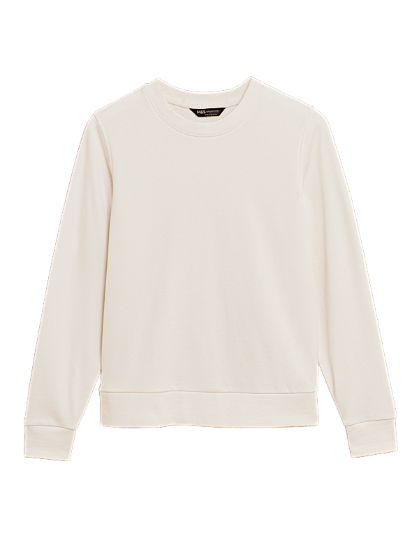 The Cotton Rich Crew Neck Sweatshirt