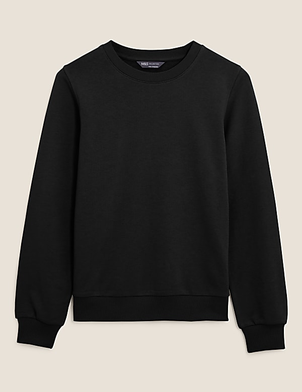 The Cotton Rich Crew Neck Sweatshirt