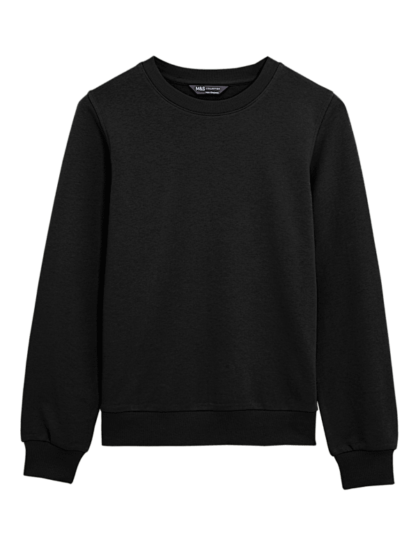 The Cotton Rich Crew Neck Sweatshirt