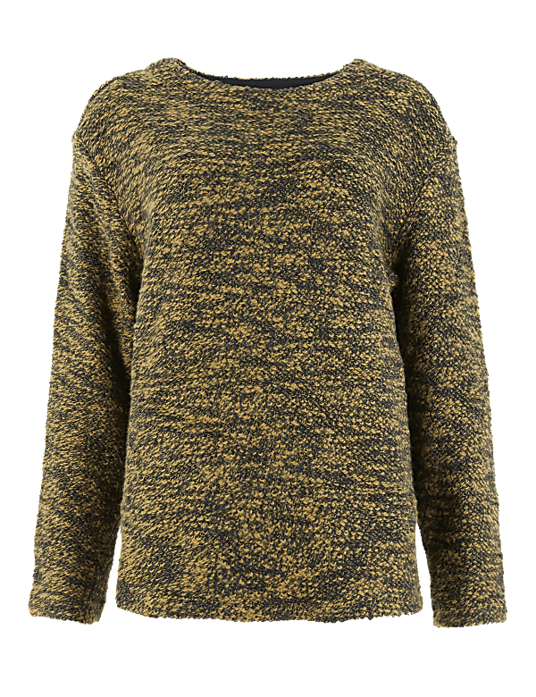 Pure Cotton Slogan Long Sleeve Sweatshirt
