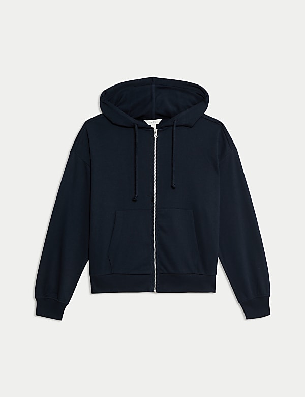 Cotton Rich Regular Fit Hoodie - US
