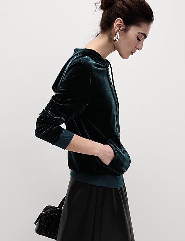 Velour Hoodie