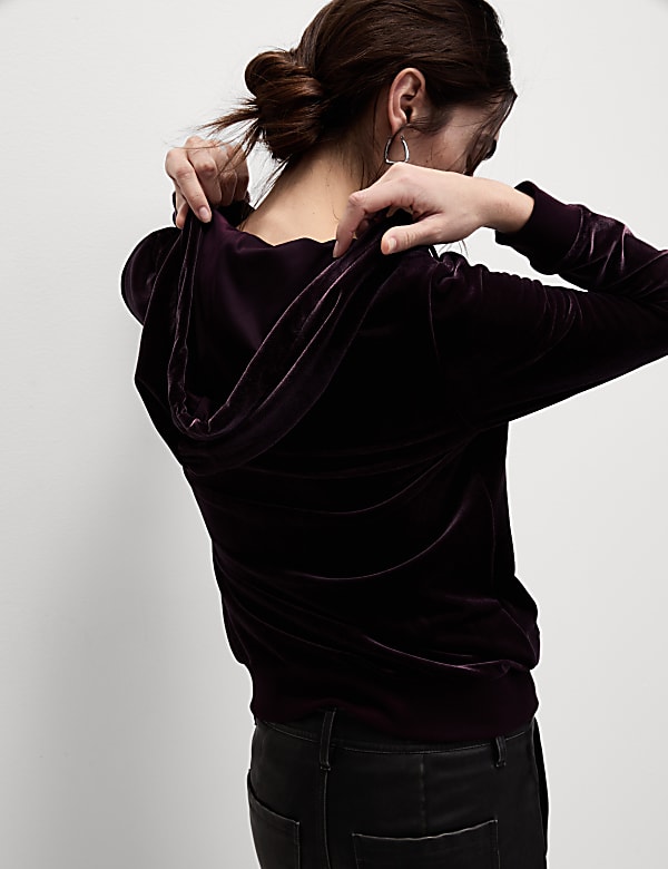Velour Hoodie