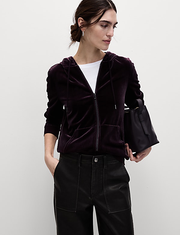 Velour Hoodie