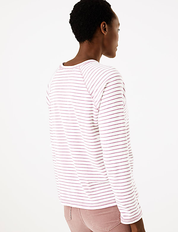 Striped Straight Fit Top