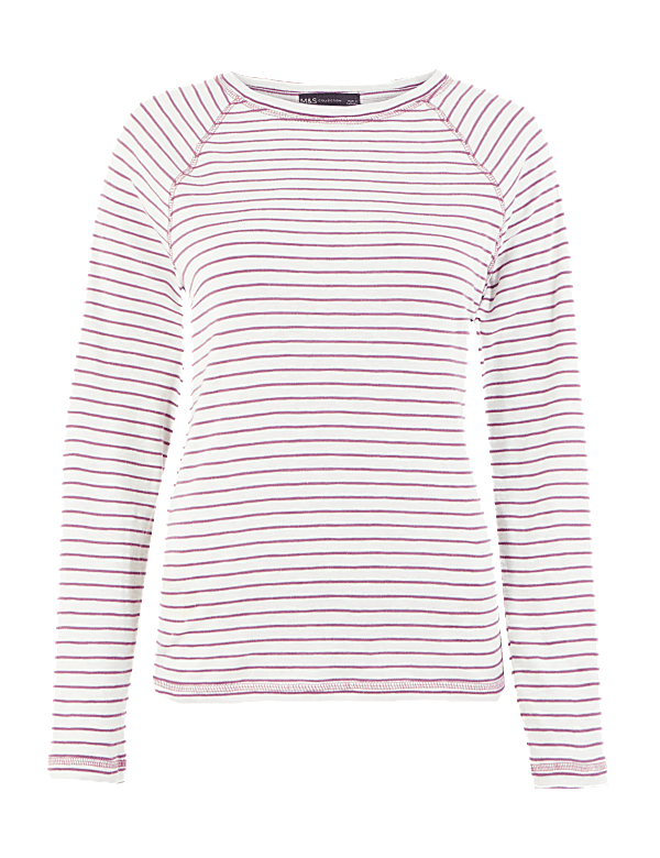 Striped Straight Fit Top