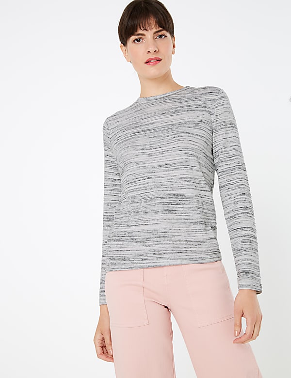 Printed Long Sleeve Top