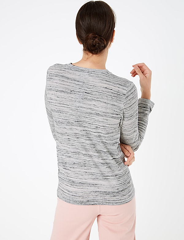 Printed Long Sleeve Top