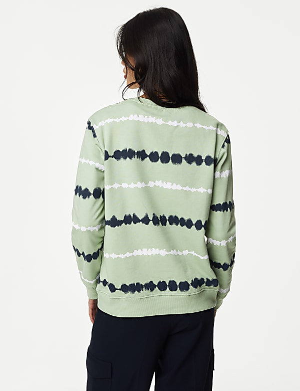 Pure Cotton Printed Sweatshirt