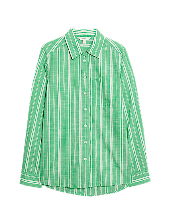 Pure Cotton Striped Shirt
