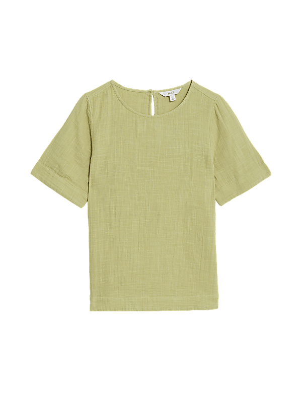 Pure Cotton Double Cloth T-Shirt