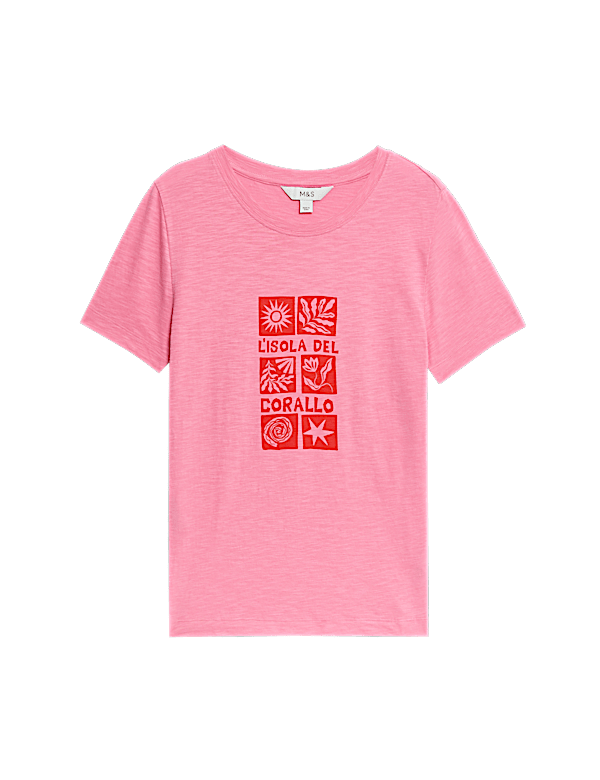 Pure Cotton Printed Graphic T-Shirt
