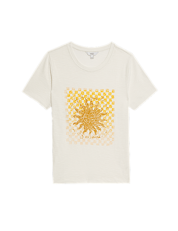 Pure Cotton Printed Graphic T-Shirt