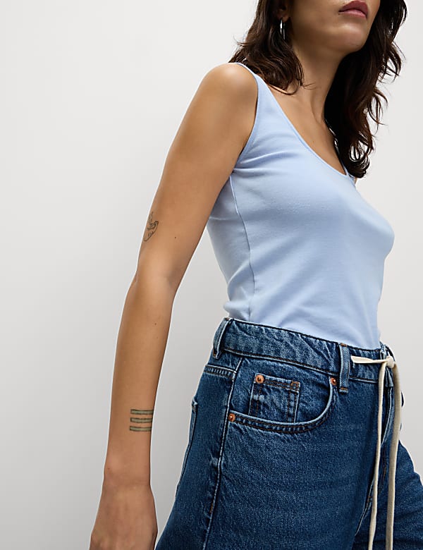 Square Neck Vest Top