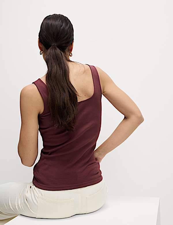 Square Neck Vest Top - VN
