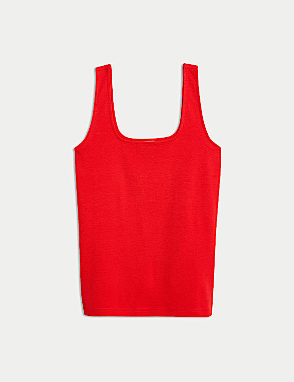 Square Neck Vest Top - AU
